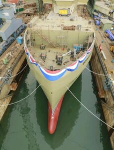 Launching Ceremony of Sophie Germain for France - Colombo Dockyard 5